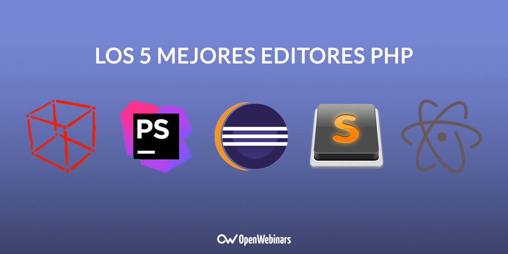 Los 5 mejores editores PHP