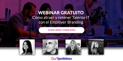 Webinar: Cómo atraer y retener Talento IT con el Employer Branding