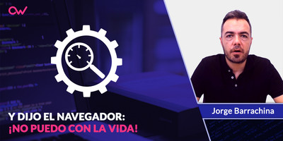 Y dijo el Navegador: NO PUEDO CON LA VIDA
