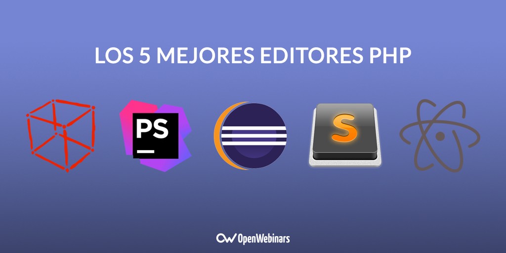 Los 5 mejores editores PHP