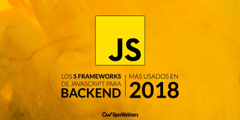 Los 5 frameworks de JavaScript para Backend más usados en 2018