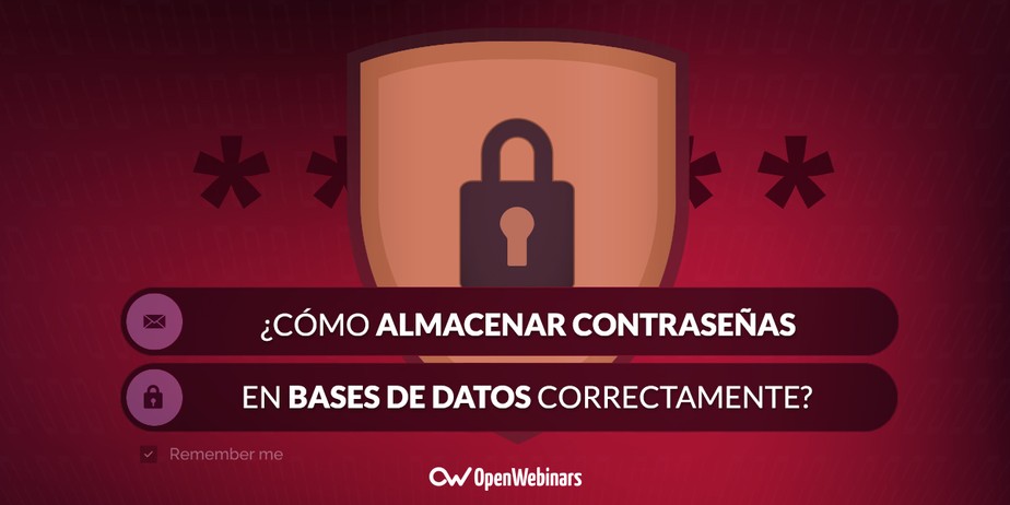 Cómo almacenar contraseñas en bases de datos correctamente