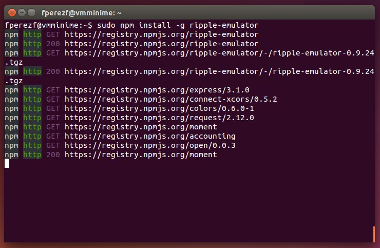 Imagen 20 en Instalación de Phonegap en Linux