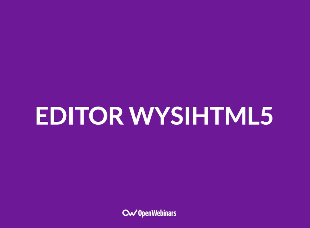 WYSIHTML5: El Editor WYSIWYG HTML5 que necesitas poner en tu web Hoy