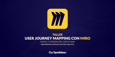 User journey mapping en remoto con Miro