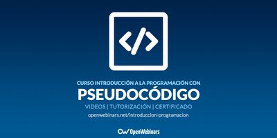 Curso de Introducción a la programación con Pseudocódigo