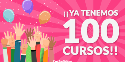 ¡¡Ya tenemos 100 cursos!!
