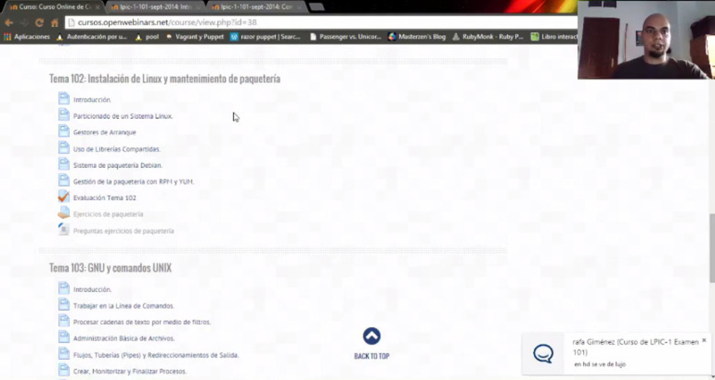 Primera clase del Curso Online de Linux Certificación LPIC-1 101