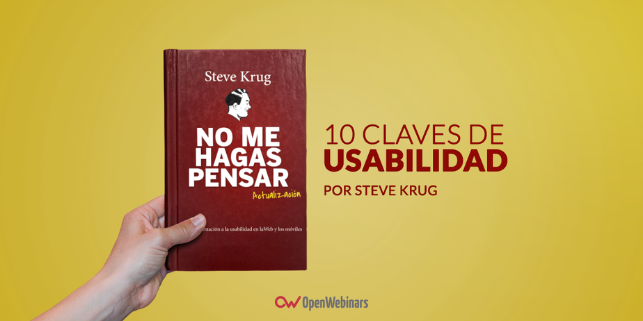 10 claves de usabilidad de Steve Krug