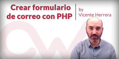 Crear formulario de correo con PHP