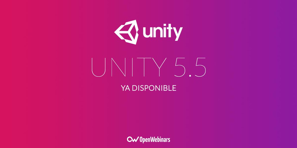 Unity 5.5 ya está disponible