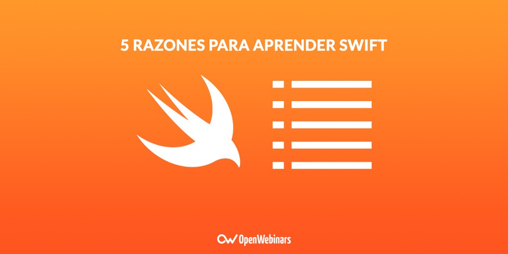 5 razones para aprender Swift 3