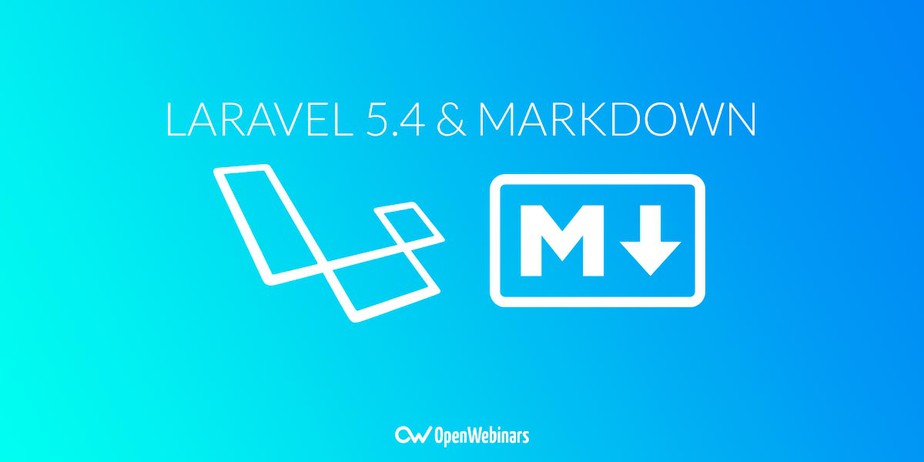 Laravel 5.4 incorpora Markdown