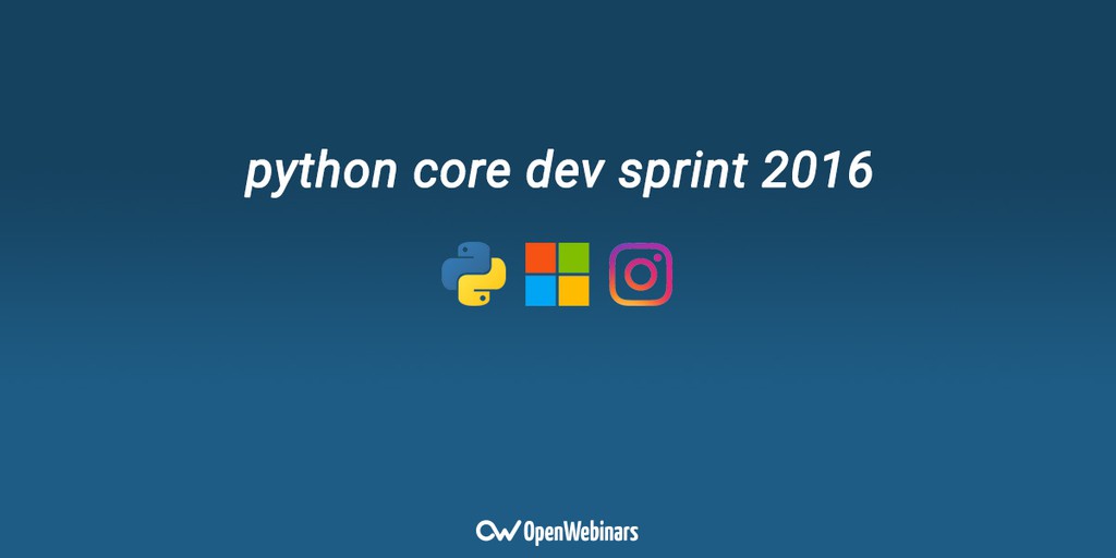 Microsoft participa en el Python Core Sprint 2016