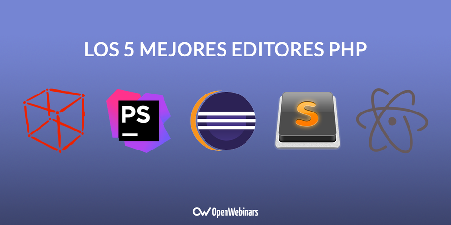 Los 5 mejores editores PHP