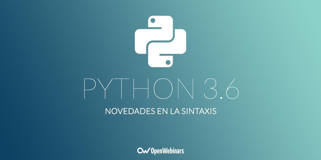 Python 3.6: Novedades en la sintaxis