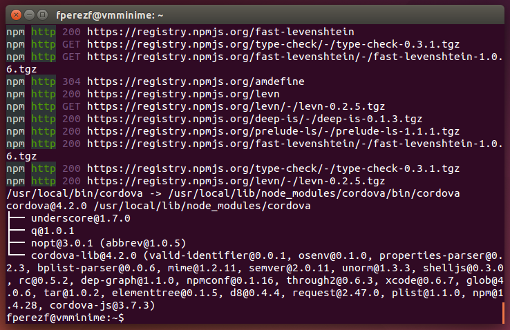 Imagen 19 en Instalación de Phonegap en Linux