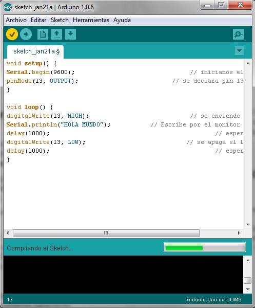 Imagen 3 en Tutorial Arduino: Ejemplo Semáforo