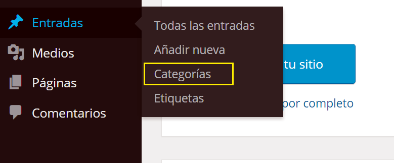 Imagen 0 en WordPress tutorial: Escribir entradas
