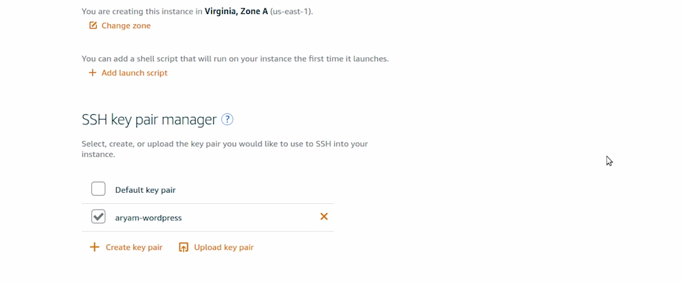 Imagen 2 en Lightseal, crear una instancia de WordPress