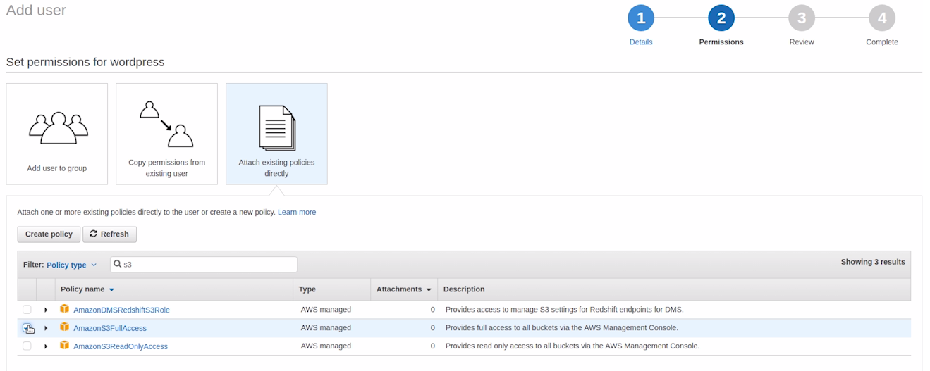 Imagen 1 en CloudFront en WordPress con el plugin WP Offload S3