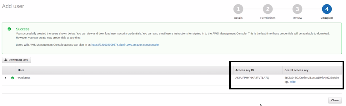 Imagen 2 en CloudFront en WordPress con el plugin WP Offload S3