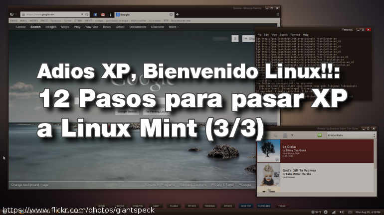 Adios XP, Bienvenido Linux!!: 12 Pasos para pasar XP a Linux Mint (3/3)
