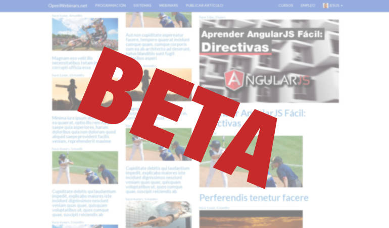 Próximas novedades en OpenWebinars.Net