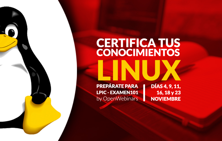 ¡¡ATENCIÓN!! Última llamada para certificación Linux