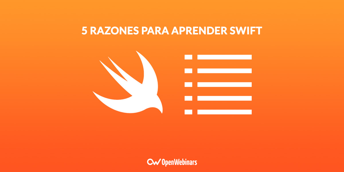 5 razones para aprender Swift 3