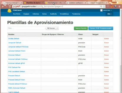 Automatización en entornos TI - Puppet + Foreman